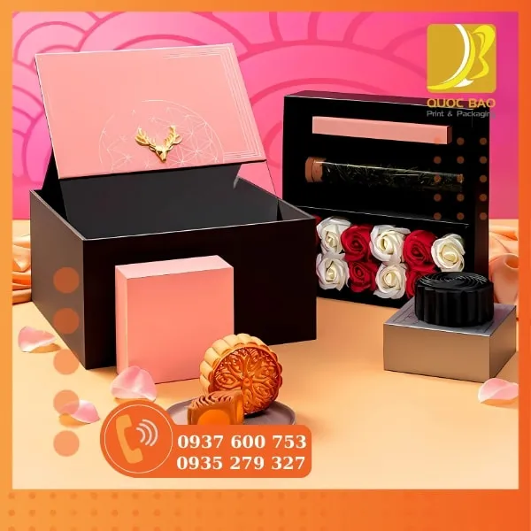 Hộp bánh Trung Thu cao cấp – Truyền cảm hứng từ lớp vỏ đến cốt lõi