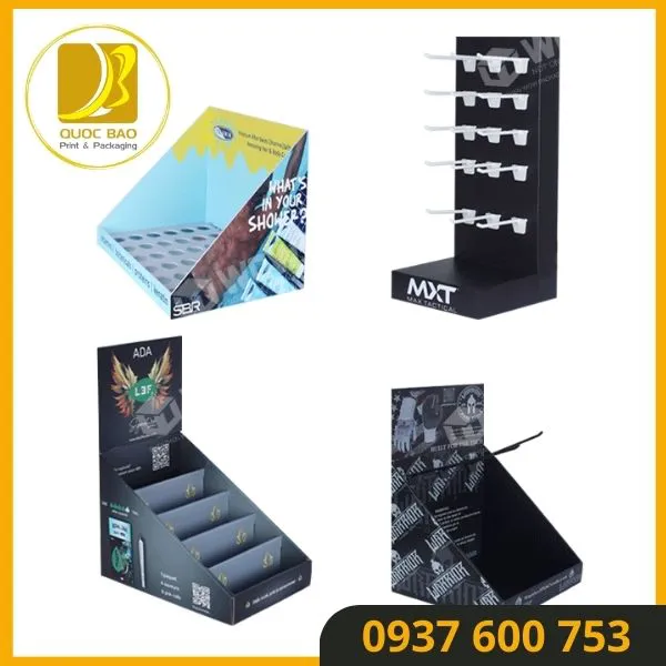  Kệ giấy trưng bày – Tôn lên giá trị thương hiệu của bạn