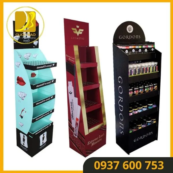 Thiết kế kệ giấy trưng bày theo yêu cầu – Tôn vinh sản phẩm của bạn
