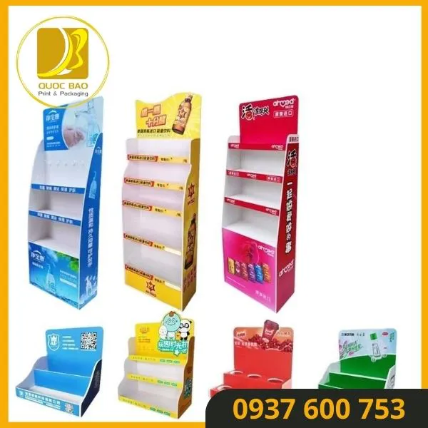  Kệ giấy trưng bày cho hội chợ – Độc đáo, dễ lắp đặt và tái sử dụng