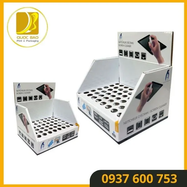  Kệ giấy trưng bày – Tôn lên giá trị thương hiệu của bạn