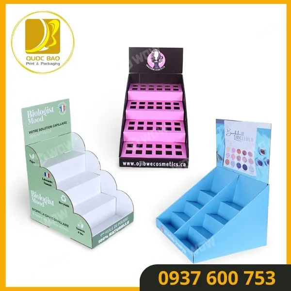  Kệ giấy trưng bày – Tôn lên giá trị thương hiệu của bạn