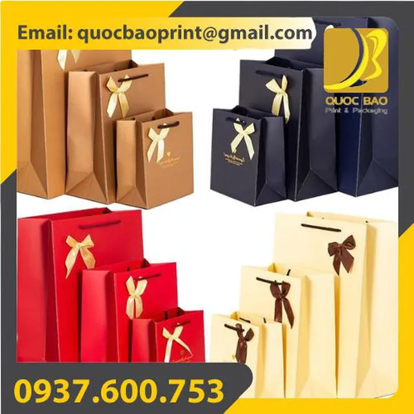 TÚI GIẤY ĐỰNG QUÀ - Tạo sự đặc biệt cho món quà của bạn!