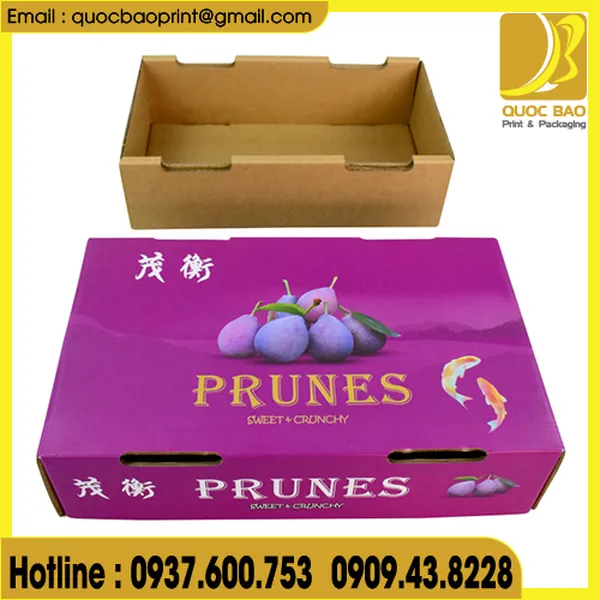 Thùng carton in offset khổ lớn