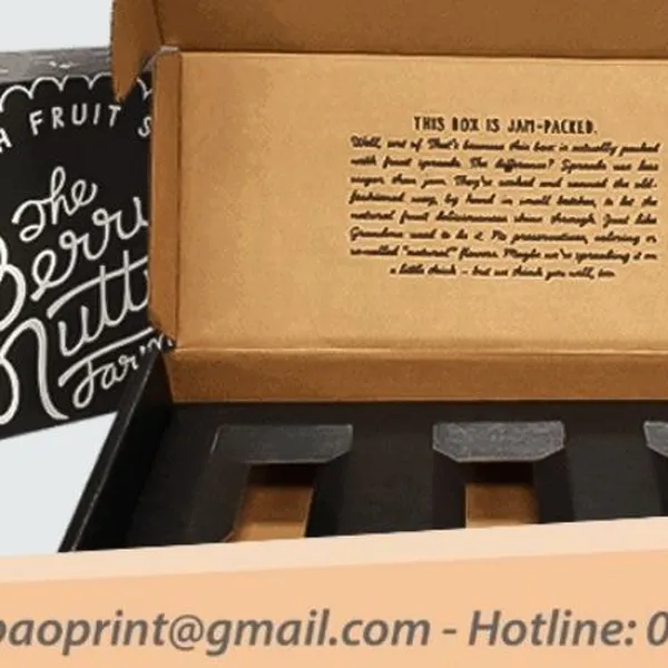 Hộp Giấy Ivory: Bề Mặt Mịn Màng, In Ấn Sắc Nét, Màu Sắc Chân Thực