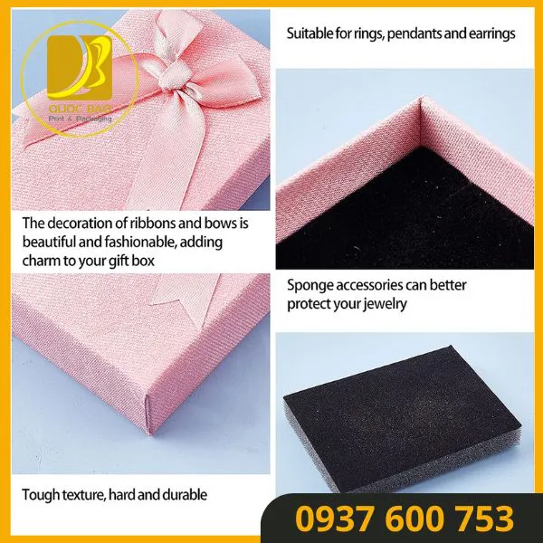 Hộp carton đựng quà: Nâng cao giá trị món quà