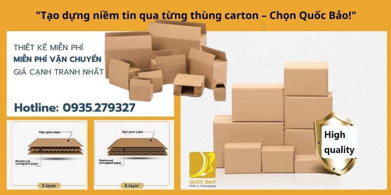 Tiết kiệm chi phí vận chuyển nhờ chọn thùng carton đóng hàng phù hợp