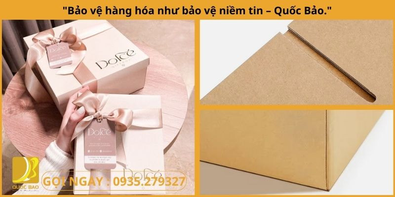 Thùng Carton Đóng Hàng Đựng Thực Phẩm – Bảo Vệ Chất Lượng Sản Phẩm Đến Tay Người Tiêu Dùng