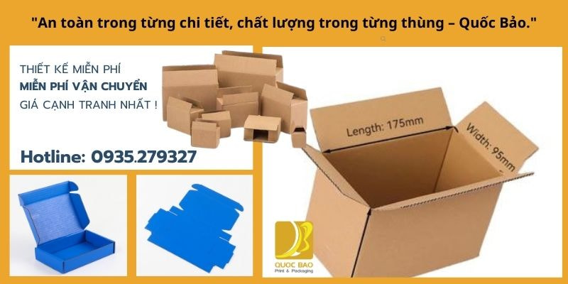 Thùng Carton Đóng Hàng An Toàn – Bảo Vệ Sản Phẩm Khỏi Hư Hỏng
