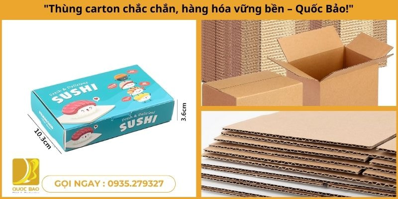 Thùng carton đóng hàng 5 lớp – Bảo vệ hàng hóa tối ưu