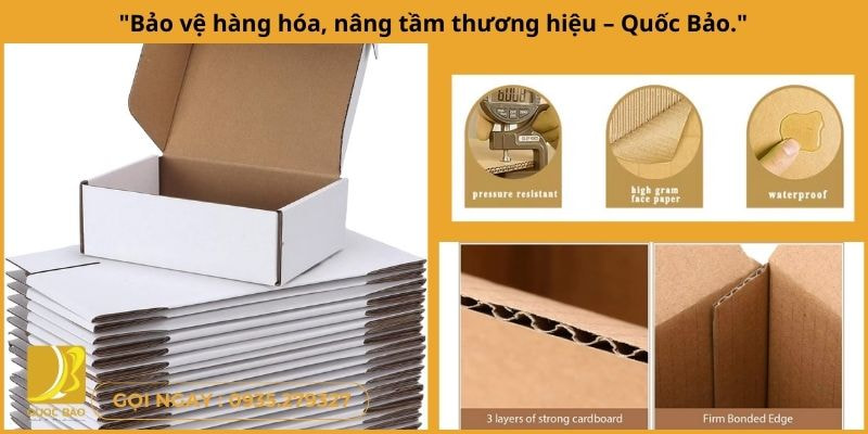 Thùng Carton Đóng Hàng Chất Lượng Cao – Bảo Vệ Sản Phẩm An Toàn Tuyệt Đối