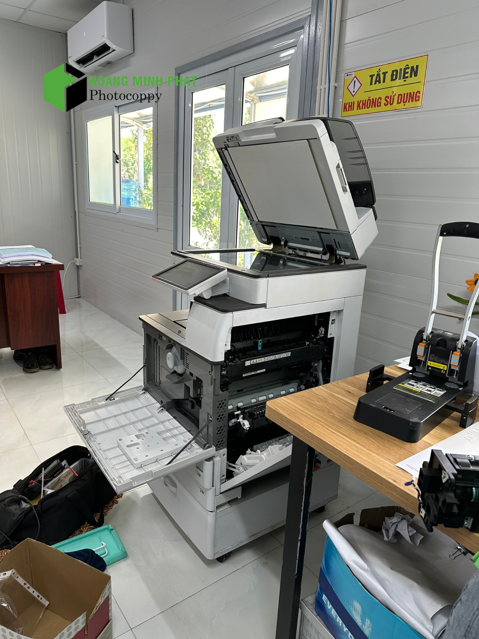 sửa chữa máy photocopy Ricoh báo lỗi SC520