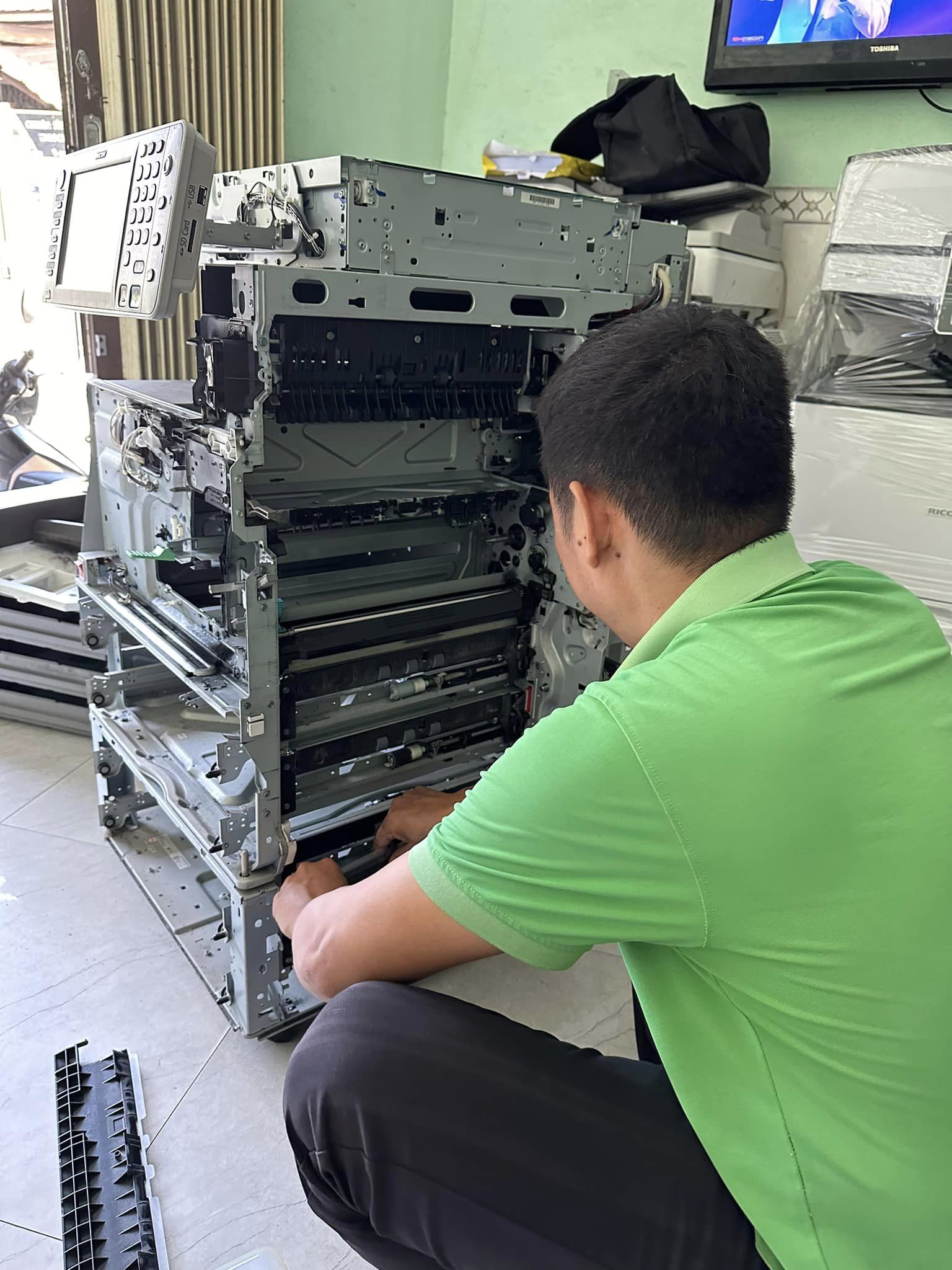 bảo dưỡng máy photocopy trước khi nghỉ tết