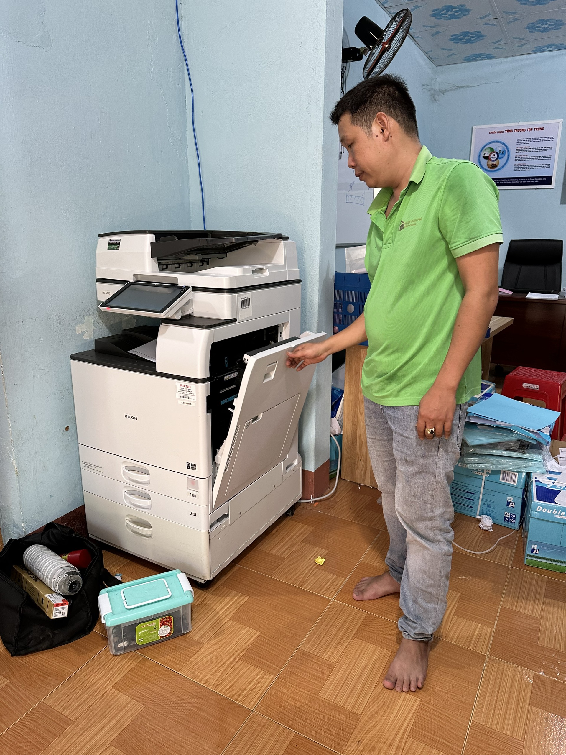 đổ mực máy photocopy quy nhơn