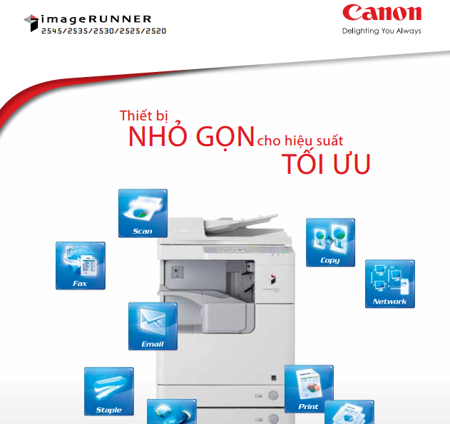 Máy Photocopy Canon iR 2520w