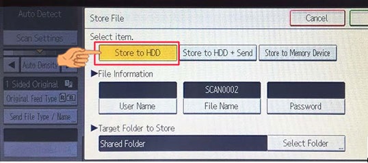 cách lấy file scan từ máy photocopy Ricoh nhanh chóng