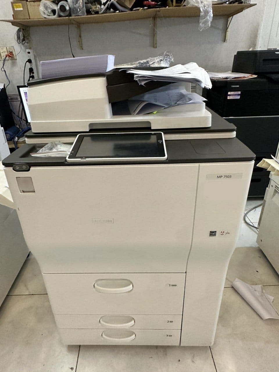cho thuê máy Photocopy Ricoh Aficio MP 7503 tại quy nhơn