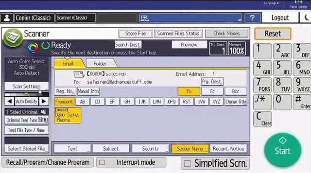 cách lấy file scan từ máy photocopy Ricoh nhanh chóng