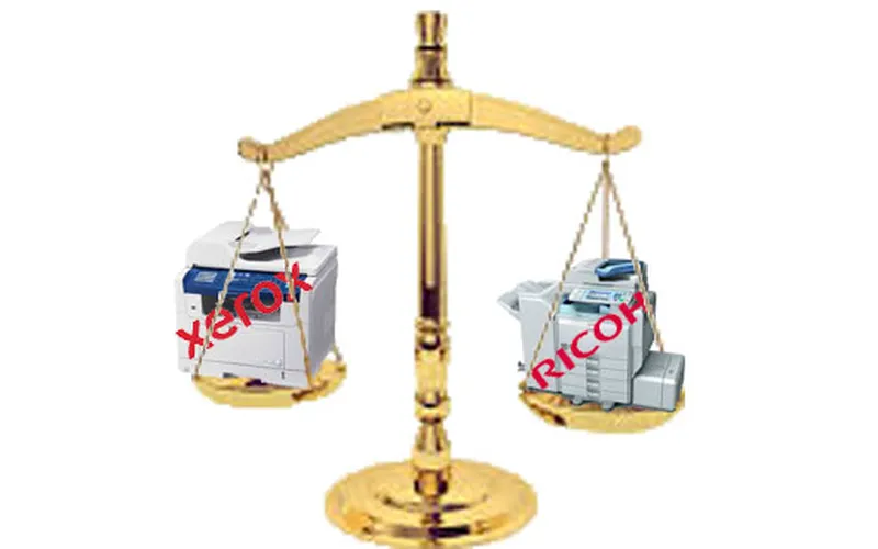 So sánh máy photocopy Ricoh và máy photocopy Xerox