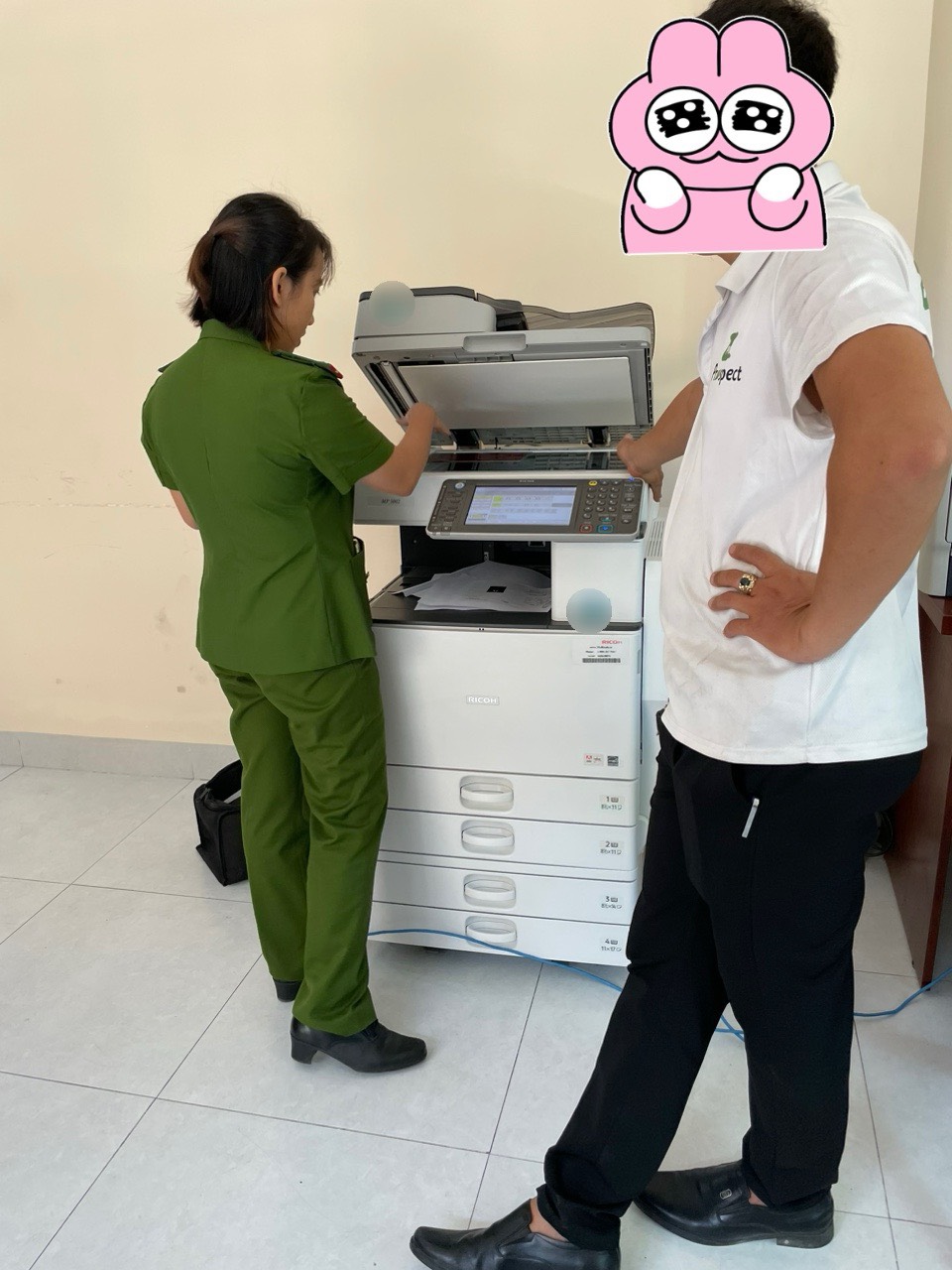 cho thuê máy photocopy Ricoh MP 5002 quy nhơn