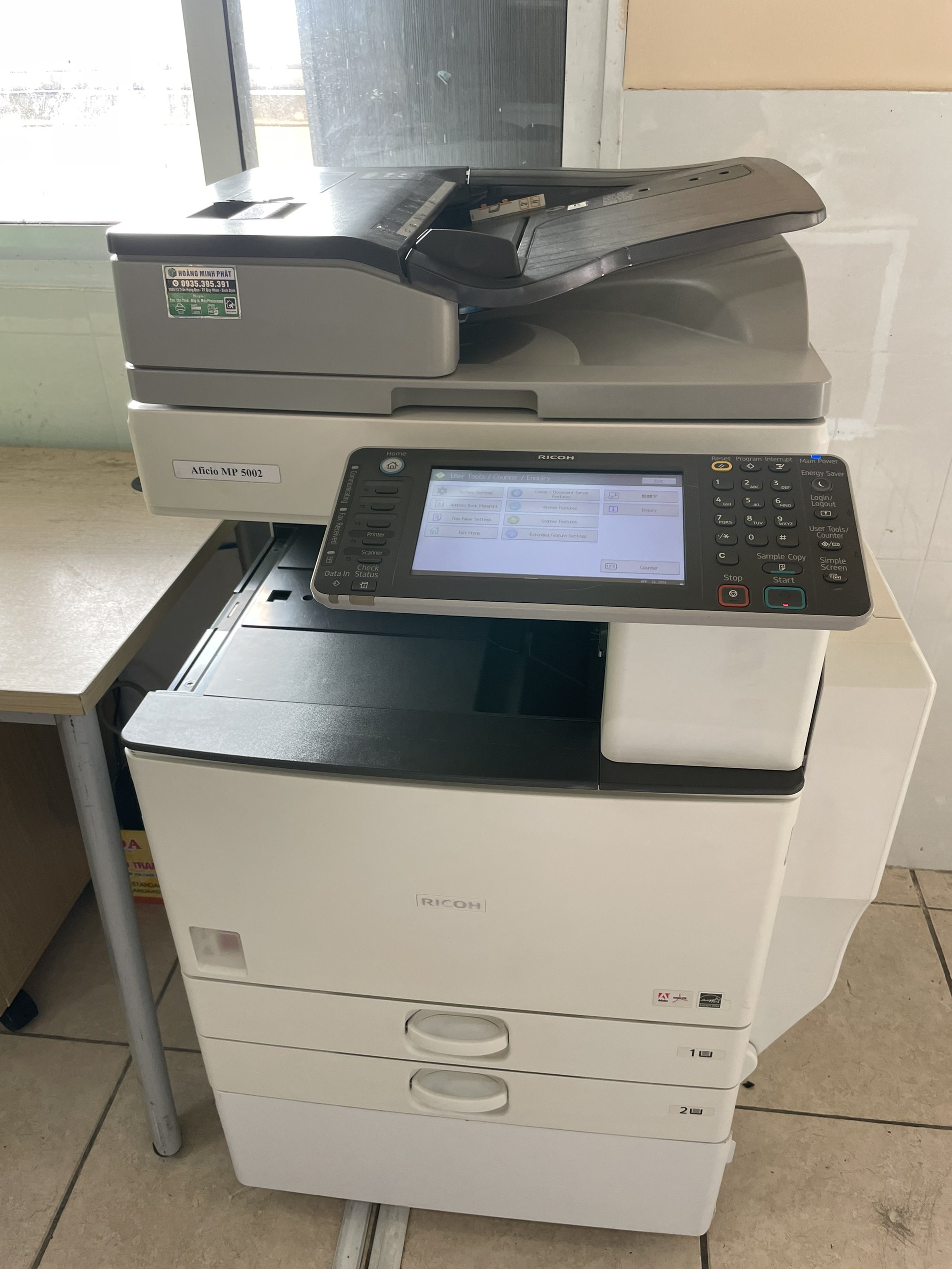 Máy photocopy Ricoh Aficio MP 5002