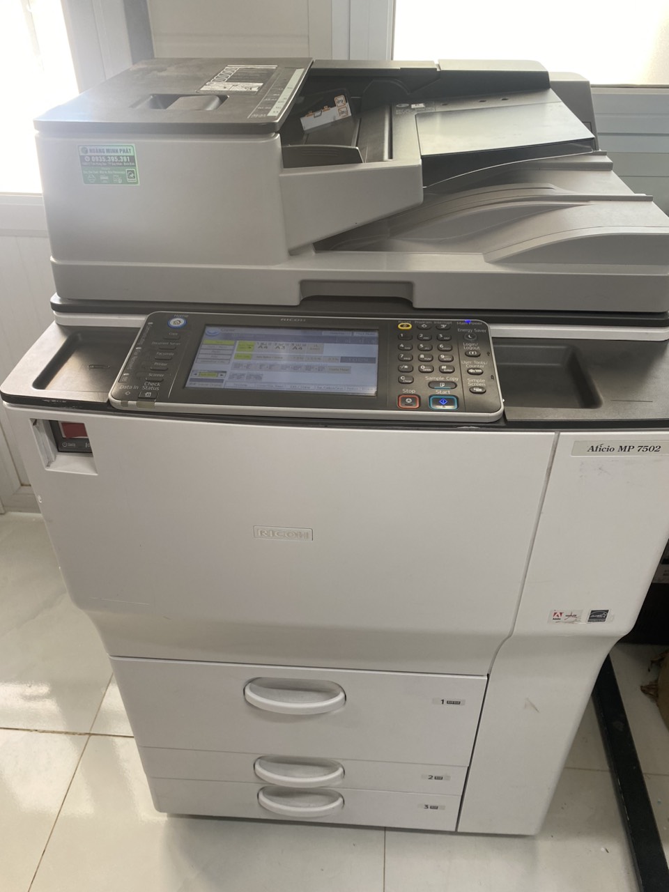 máy Photocopy Ricoh Aficio MP 7502