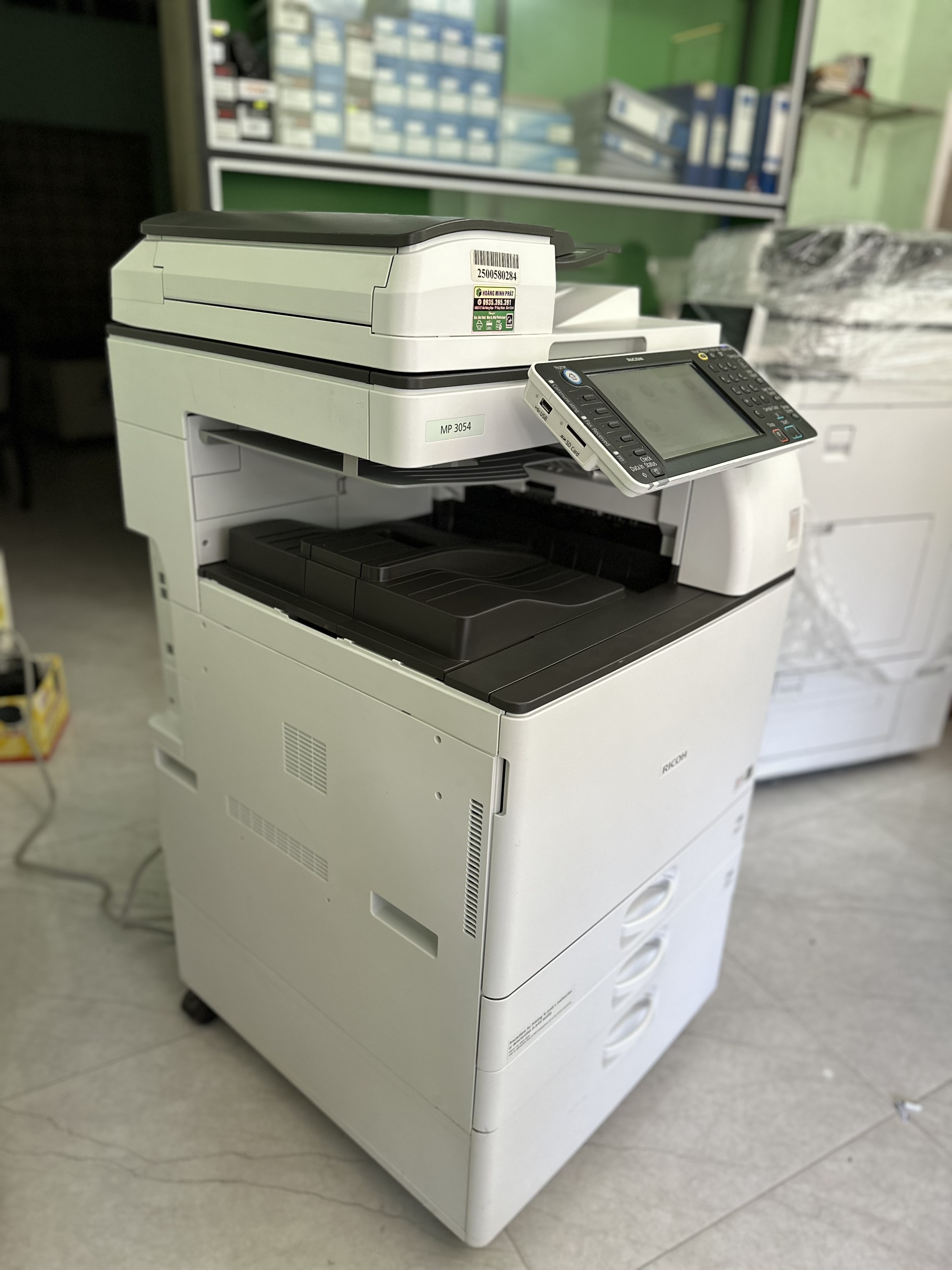 cho thuê máy Photocopy Ricoh Aficio MP 3054 - MP 3054SP giá rẻ tại Quy Nhơn - Bình Định