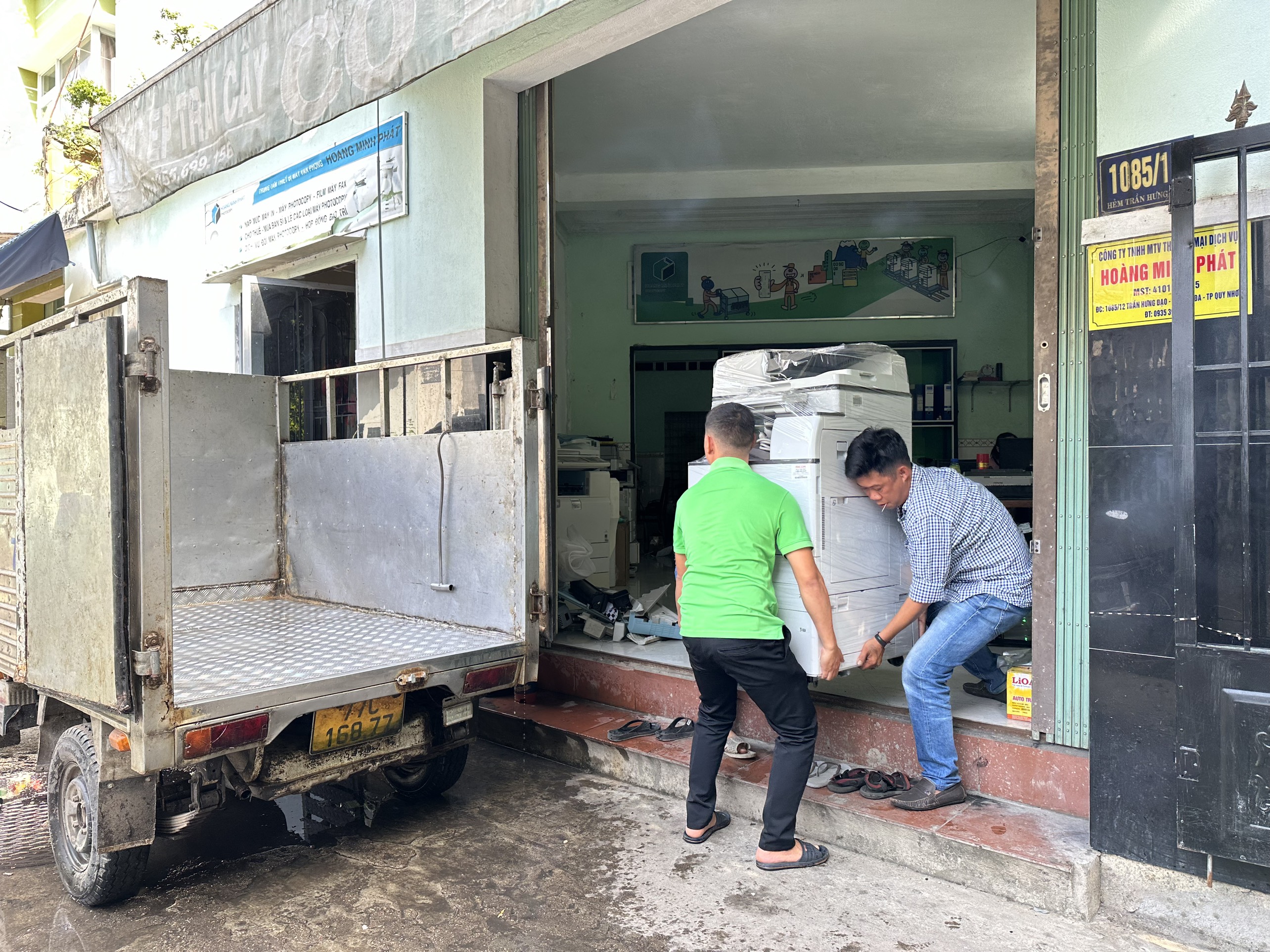 cho thuê máy photocopy Quy Nhơn - Bình Định