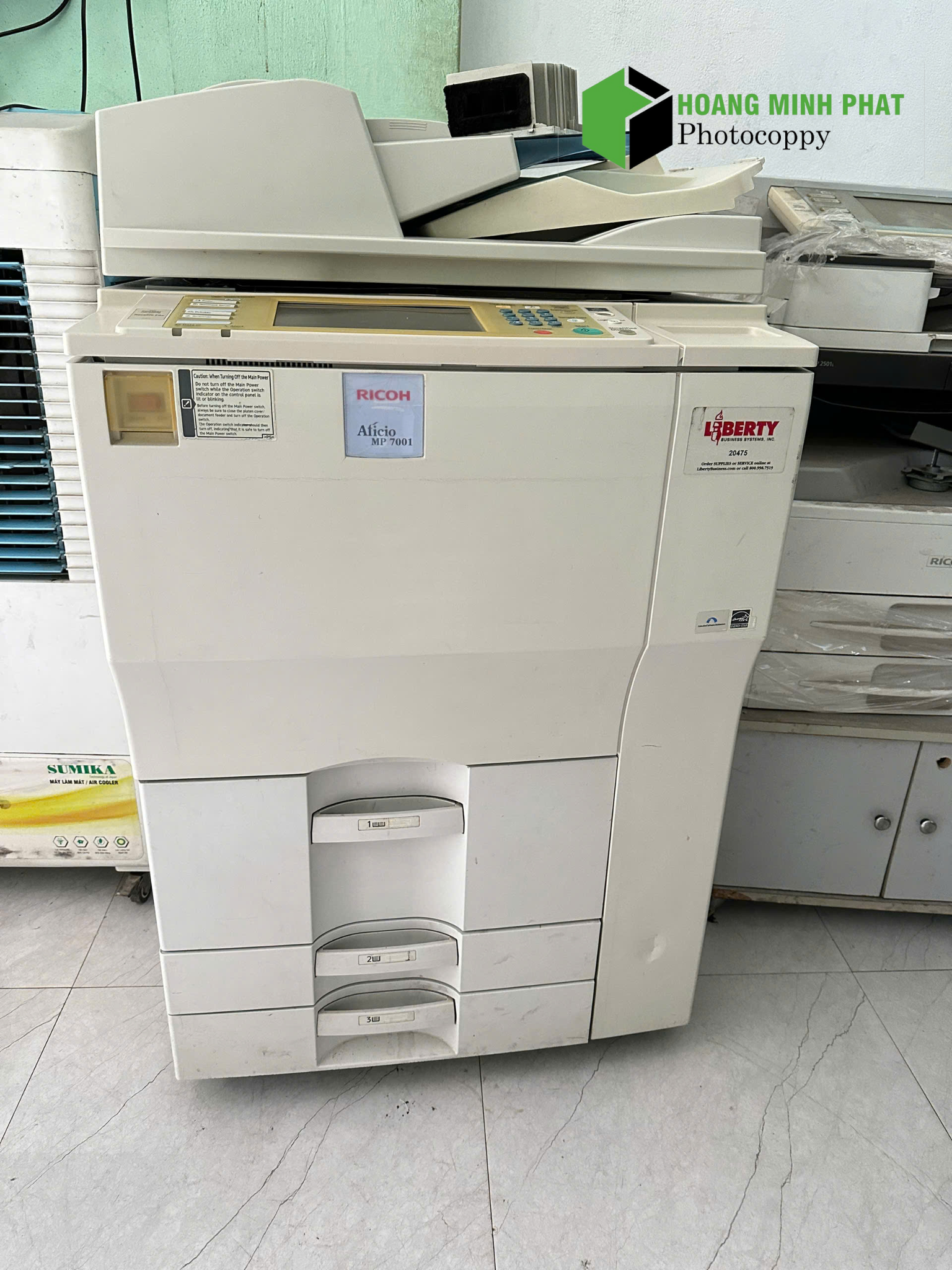 máy photocopy ricoh mp 7001 quy nhơn