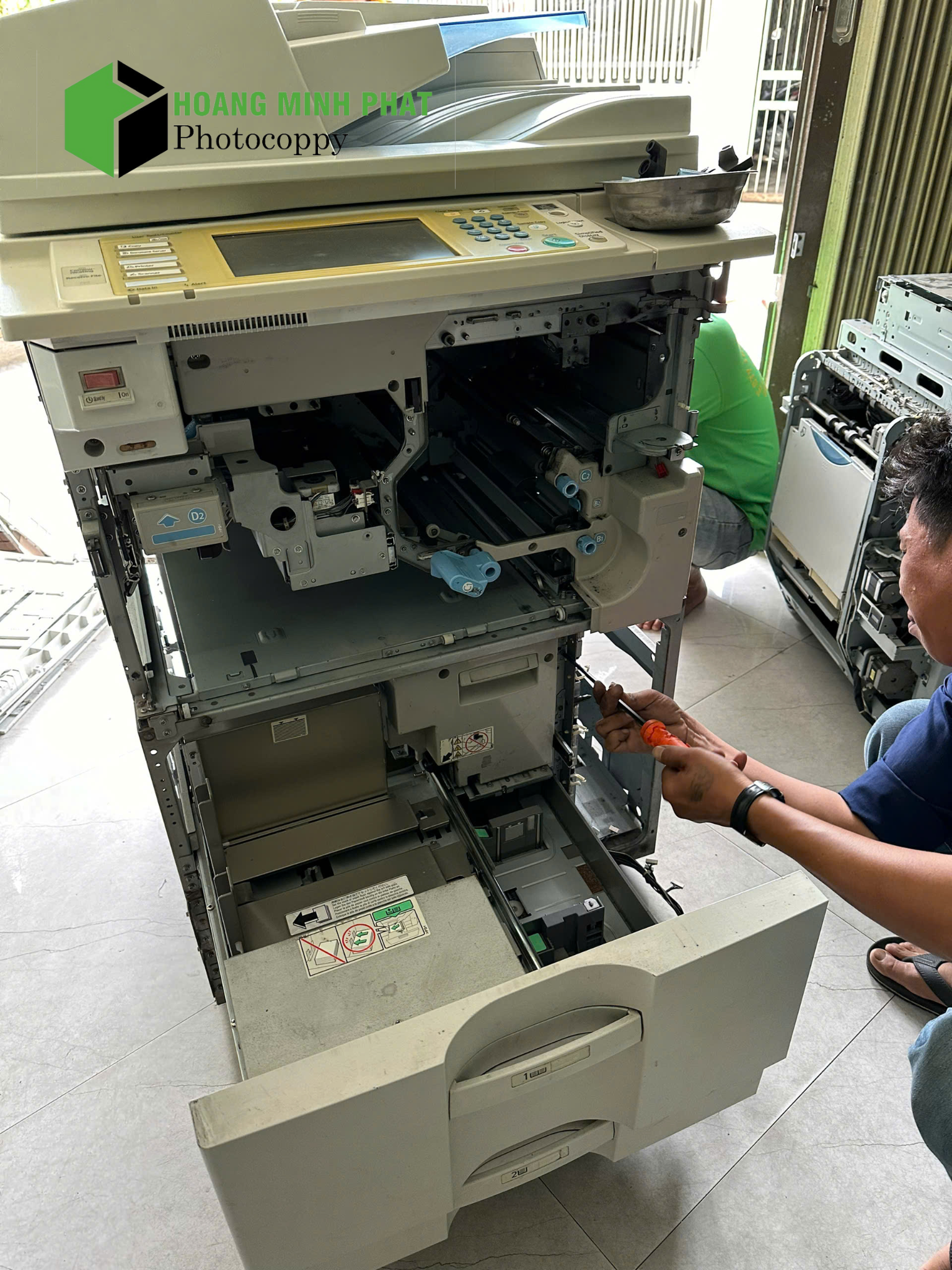 sửa chữa máy photocopy bị kẹt giấy liên tục