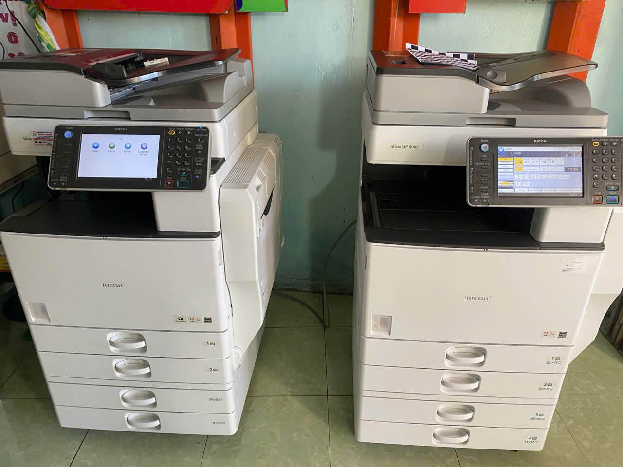 Máy photocopy Ricoh cũ tại Quy Nhơn - Bình Định