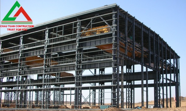 nhà xưởng kết cấu thép