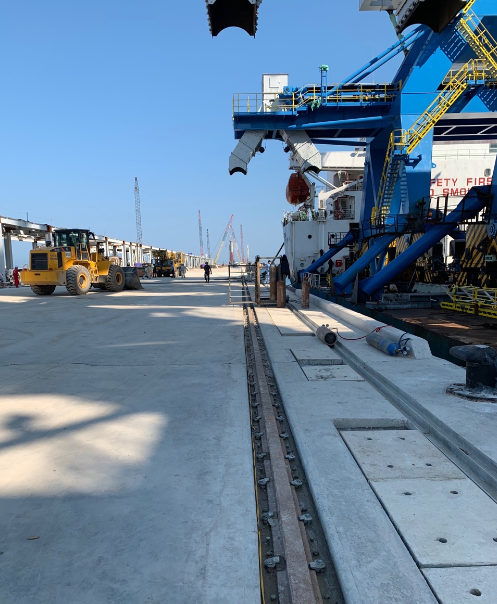 lắp đặt ray cầu cảng lắp đặt ray cầu cảng