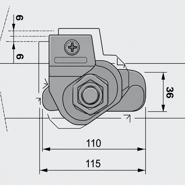 W15 Rail Clip