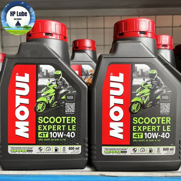Nhớt Motul Xe Tay Ga Scooter Expert 10w40 0.8L