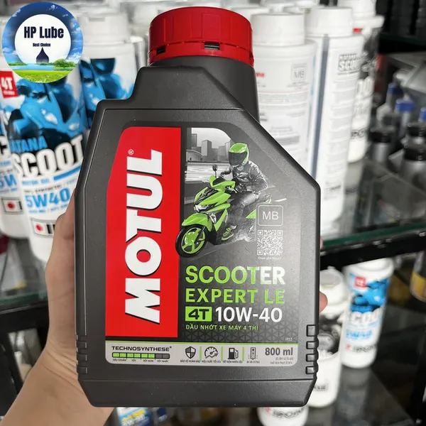 Nhớt Motul Xe Tay Ga Scooter Expert 10w40 0.8L