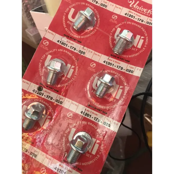 Ốc Nhớt Nam Châm UNI Cao Cấp Đầu 17 