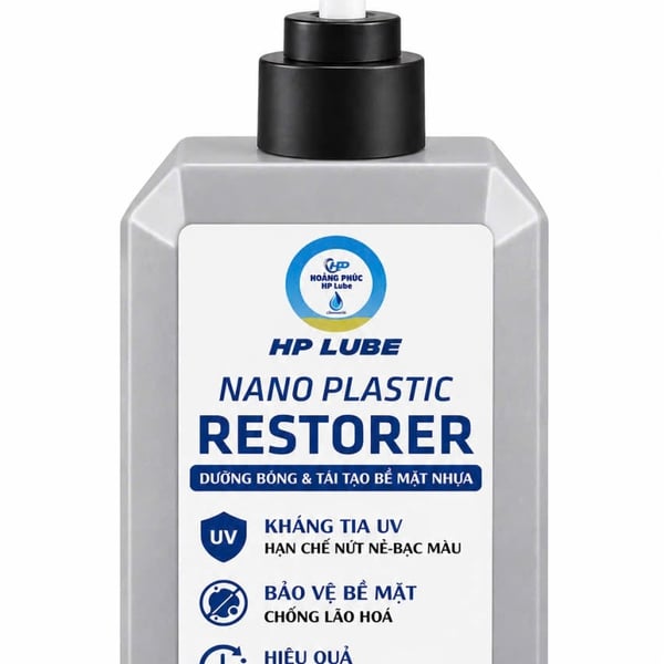 Dưỡng Và Phục Hồi Nhựa Hp Lube NANO PLASTIC SHINE 300 ML