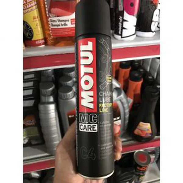 Chai Xịt Dưỡng Sên - Xích Motul C4 Factory Line 400ml