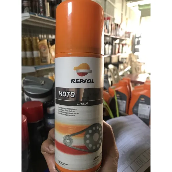 Chai Xịt Dưỡng Sên Repsol, Bôi Trơn Sên Repsol 400ml Made in Tây Ban Nha