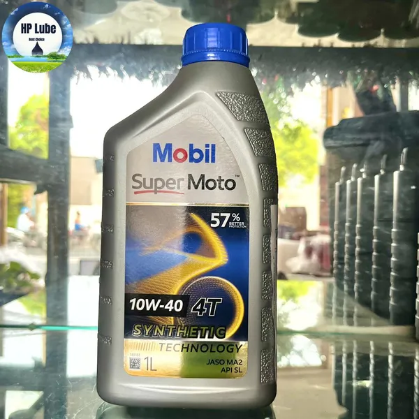Nhớt Mobil Xe Số 10w40 1L Thông Dụng Cho Mọi Loại Xe Số Chính Hãng Nhập Khẩu Singapore