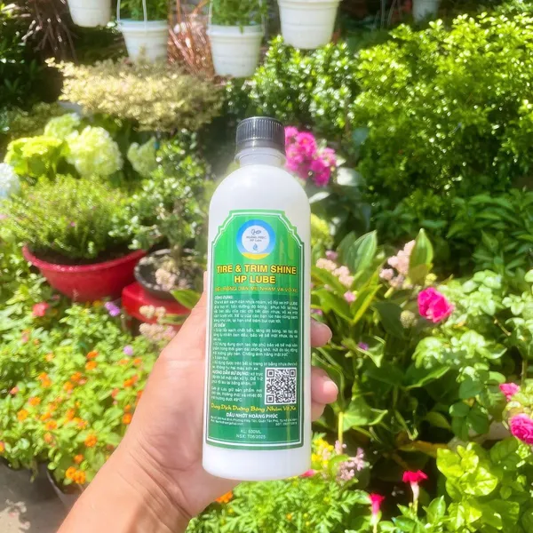 Dung Dịch Đánh Bóng Vỏ Xe Tire Shine Hp Lube 500ML Phục Hồi Nhựa Nhám Ô Tô, Xe Máy