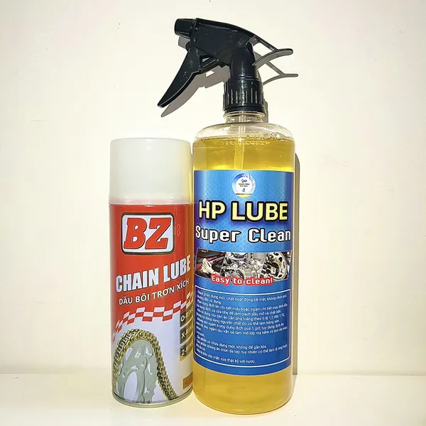 Chai Dưỡng Sên BZ CHAIN LUBE, Chai Xịt Sên BZ 450ml