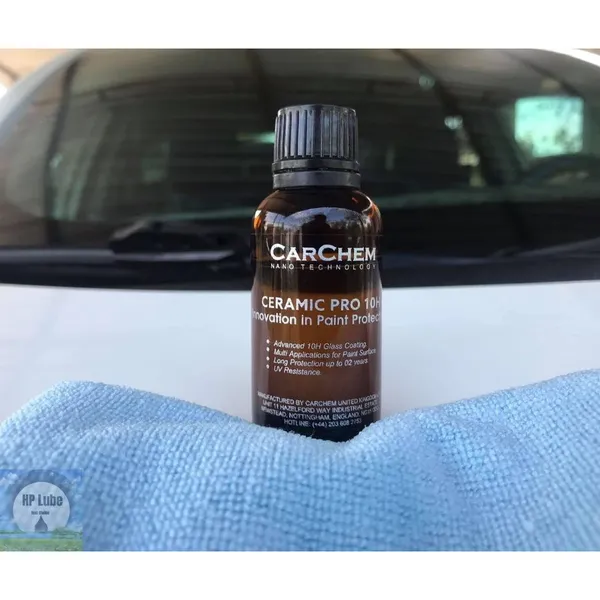 Dung Dịch Phủ Ceramic 10H Chuyên Nghiệp Cho Xe Máy Ô Tô Carchem 50ml Nhập Khẩu Từ Anh