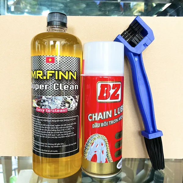 Dung Dịch Tẩy Rửa Đa Năng Mr.Finn Super Clean 1L Rửa Sên