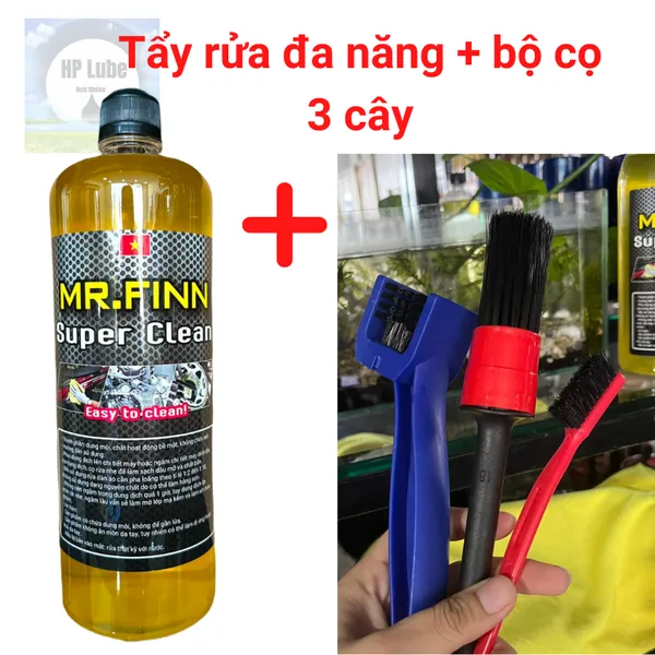 Dung Dịch Tẩy Rửa Đa Năng Mr.Finn Super Clean 1L Rửa Sên