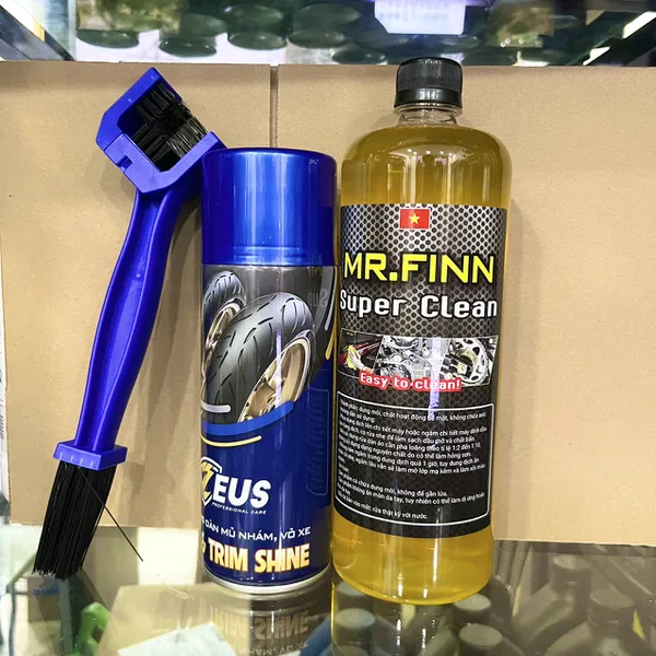 Dung Dịch Tẩy Rửa Đa Năng Mr.Finn Super Clean 1L Rửa Sên