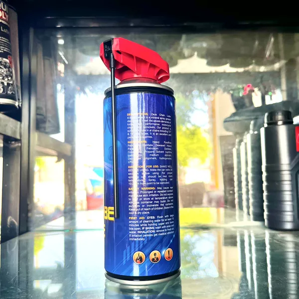 Dưỡng Sên Zeus Cao Cấp Không Văng X-BLUE Mỡ Bò Xanh 400ml