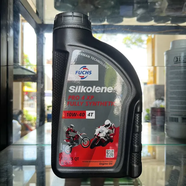 Nhớt Fuchs Silkolene 10w40 Pro4 Cho Xe Số, Xe Côn Tay