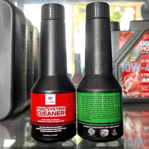 Phụ Gia Xăng Súc Béc Xăng Carbon Maxlube USA Vệ Sinh Buồng Đốt Chai 60ML